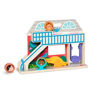 Foto 1 | Venta Internacional - Melissa & Doug Go Tots Wooden Schoolyard Tumble Con 3 Discos