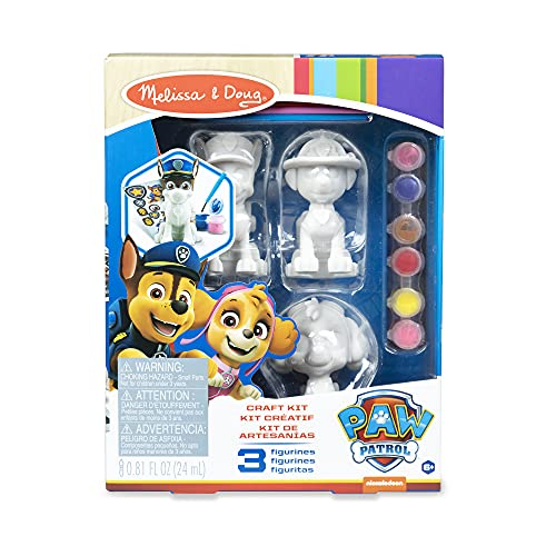 Venta Internacional - Kit De Manualidades De Patrulla De Melissa & Doug Paw - 3 Decora Tus Propias Figuras De Cachorro