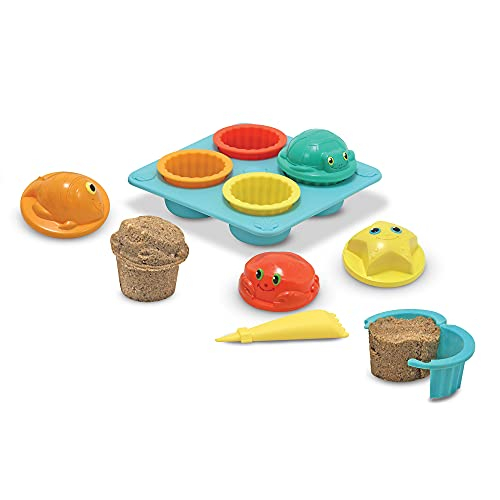 Foto 2 pulgar | Venta Internacional - Melissa Y Doug Sunny Patch Seaside Sidekicks Sand Cupcake Play Set