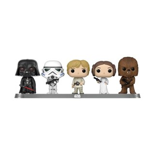 Foto 1 | Venta Internacional - Funko Pop! Vinyl: Star Wars - Darth Vader, Stormtrooper, Luke Skywalker, Princess Leia Y Chewbacca