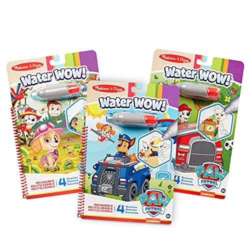 Venta Internacional - Melissa Y Doug Paw Patrol Water Wow! 3 Paquetes - Skye, Chase, Marshall Water Revelan Almohadillas