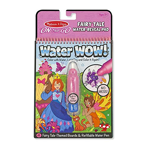 Foto 2 pulgar | Venta Internacional - Melissa Y Doug On The Go Water Wow! Almohadilla De Actividad De Revelación De Agua Reutilizable -
