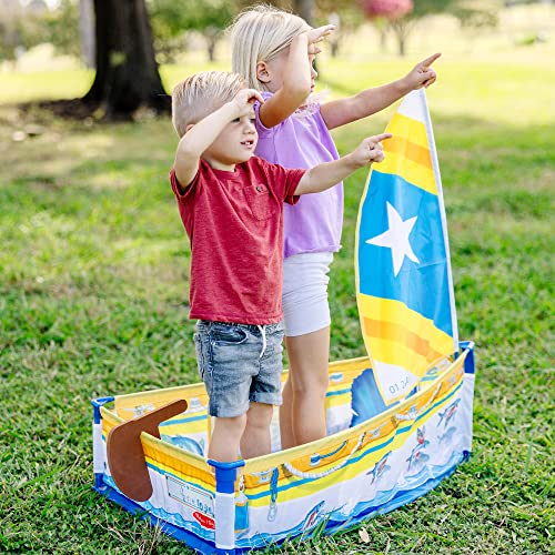 Foto 6 pulgar | Venta Internacional - Melissa Y Doug Let’s Explore Sailboat Play Set