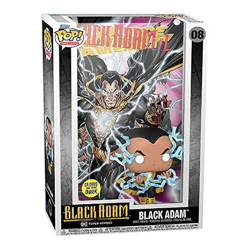 Foto 4 pulgar | Venta Internacional - Funko Pop! Portada Cómica: Dc Comics - Black Adam (glow), Multicolor, 64070