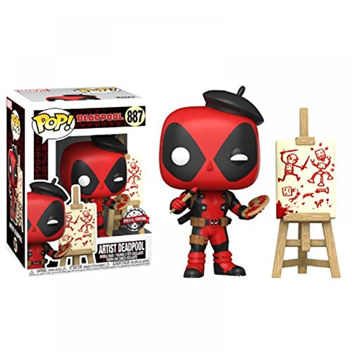 Foto 2 pulgar | Venta Internacional - Funko Pop! Marvel: Artista De Deadpool Solo En Gamestop