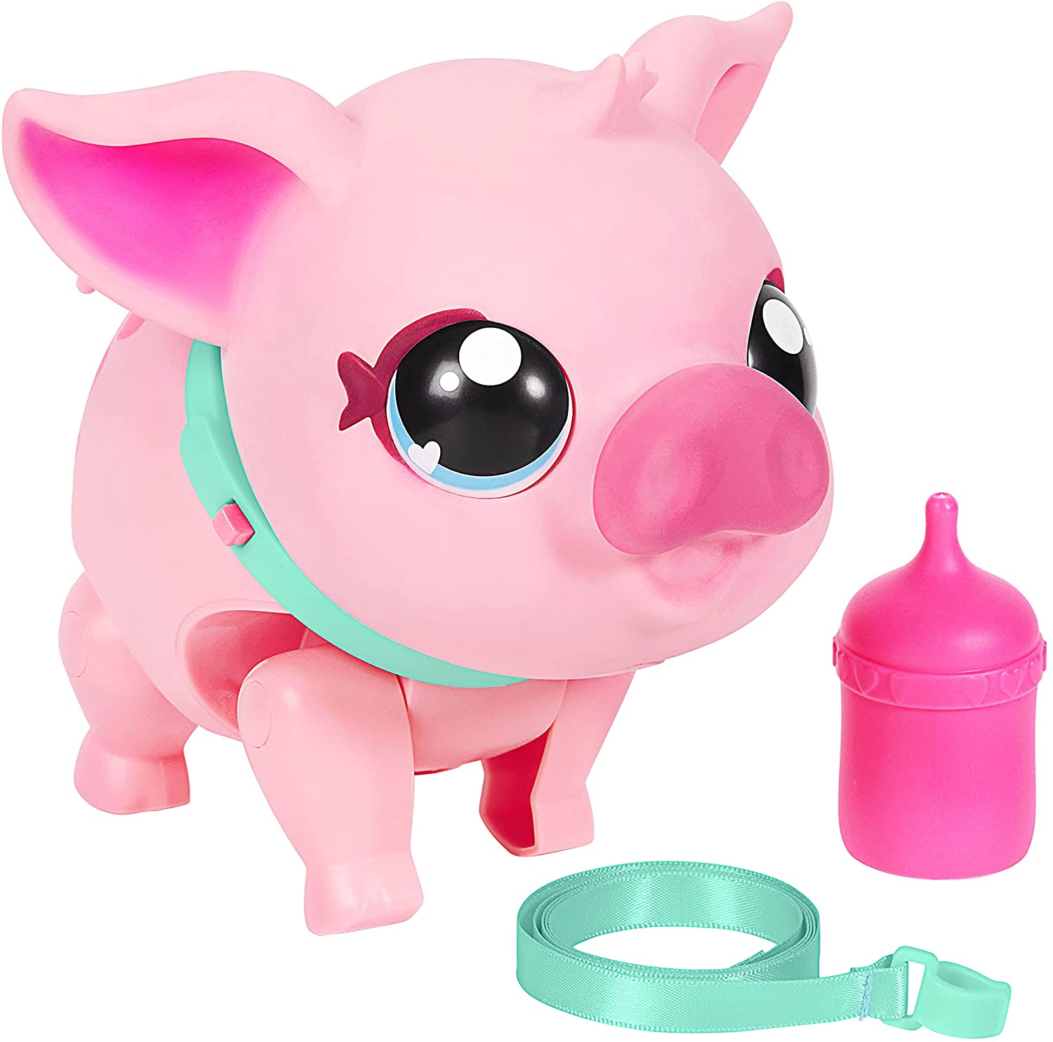 Venta Internacional - Pequeñas Mascotas Vivas - My Pet Pig: Piggly | Cerdo De Juguete Interactivo Suave Y Mordoso Que C