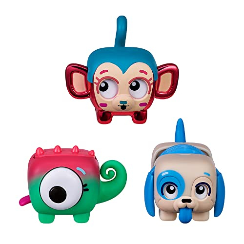 Foto 2 pulgar | Venta Internacional - Little Live Pets - Squirkies: 3 Pack: Metallic Cheeky Pop Monkey | Juguetes Inquietos Interactivos