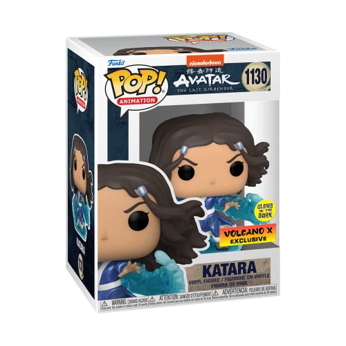 Foto 3 pulgar | Venta Internacional - Funko Pop! Animación Avatar Katara (glow In The Dark & ​​metallic), Exclusivo