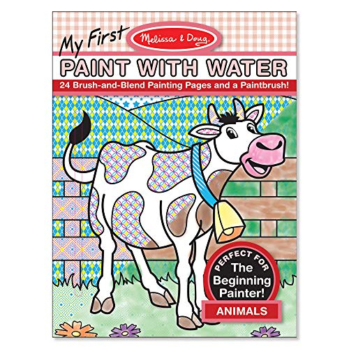 Venta Internacional - Melissa & Doug My First Paint With Water Coloring Book: Animals (24 Páginas De Pintura)