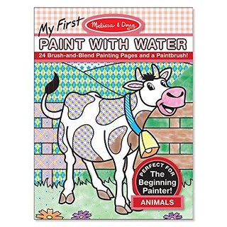Foto 1 | Venta Internacional - Melissa & Doug My First Paint With Water Coloring Book: Animals (24 Páginas De Pintura)