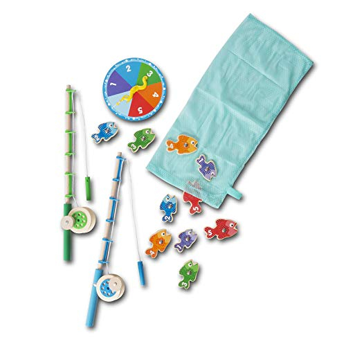 Venta Internacional - Juego De Pesca De Madera Melissa Y Doug Catch & Count (empaque De Comercio Electrónico)