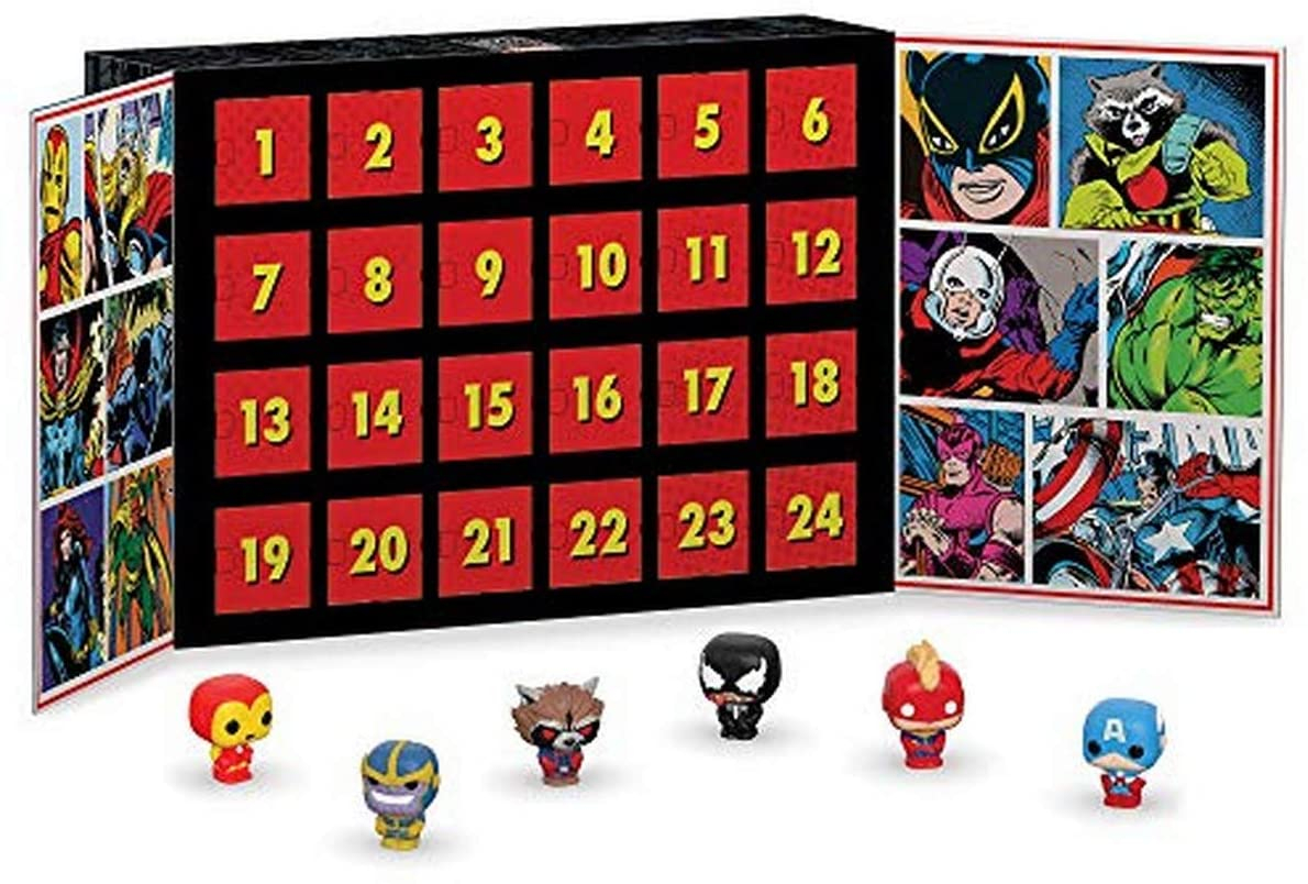 Foto 1 | Venta Internacional - Calendario De Adviento De Funko: 80 Aniversario De Marvel, 24 Pc