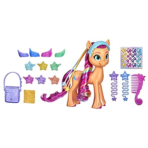 Venta Internacional - My Little Pony: A New Generation Rainbow Revele Sunny Starscout - Juguete De Caballo Naranja De 6 $727