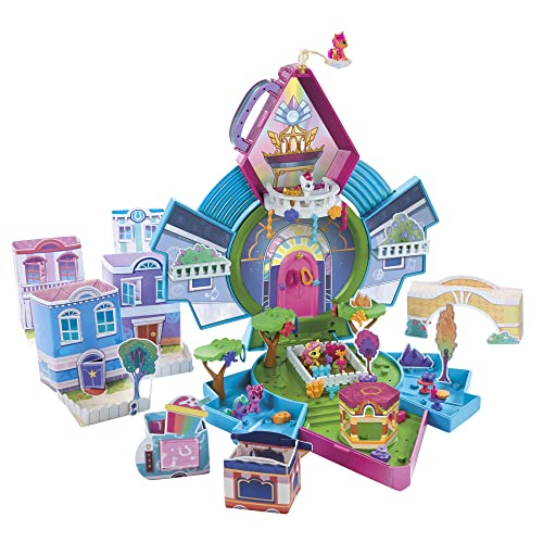 Venta Internacional - My Little Pony Mini World World Magic Epic Mini Crystal Brighthouse Toy, Builable Playset Con 5 Fi