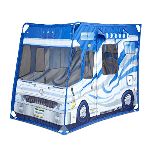 Foto 2 pulgar | Venta Internacional - Melissa Y Doug Let’s Explore Camper Tent Tent Play Set - 47 ''x 31'' X 39 ''ensamblado