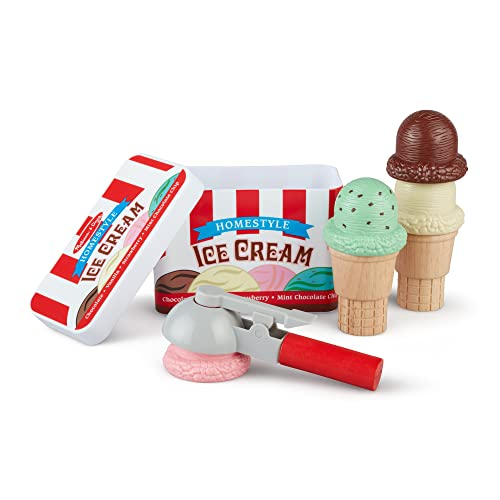 Foto 2 pulgar | Venta Internacional - Melissa & Doug Scoop Y Stack Ice Cream Cono Magnetic Play Juego De Juego