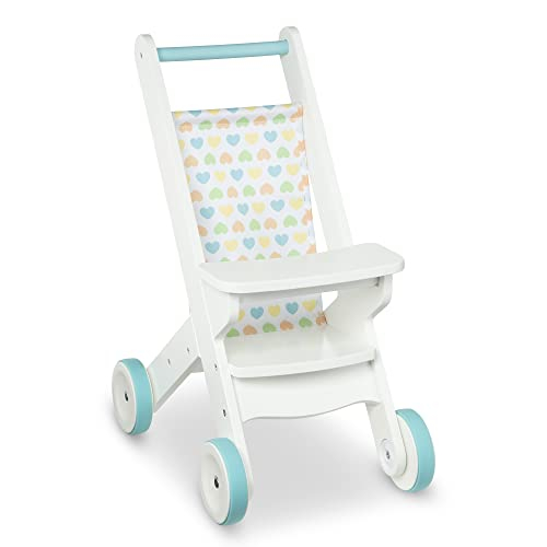Foto 2 pulgar | Venta Internacional - Melissa Y Doug Mine To Loving Wooden Play Stroller