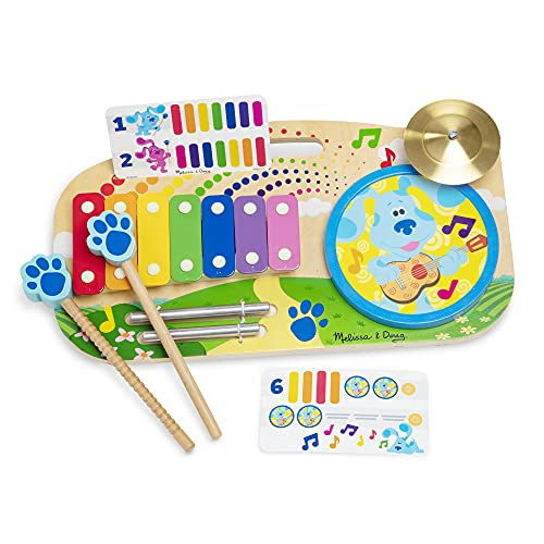 Foto 2 pulgar | Venta Internacional - ¡melissa & Doug Blue's Plues & You! Junta De Fabricantes De Música De Madera (5 Instrumentos)