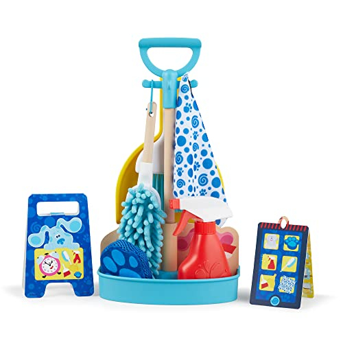 Foto 2 pulgar | Venta Internacional: ¡las Pistas De Melissa Y Doug Blue! Conjunto De Juego De Tiempo De Limpieza: Juego De Limpieza De