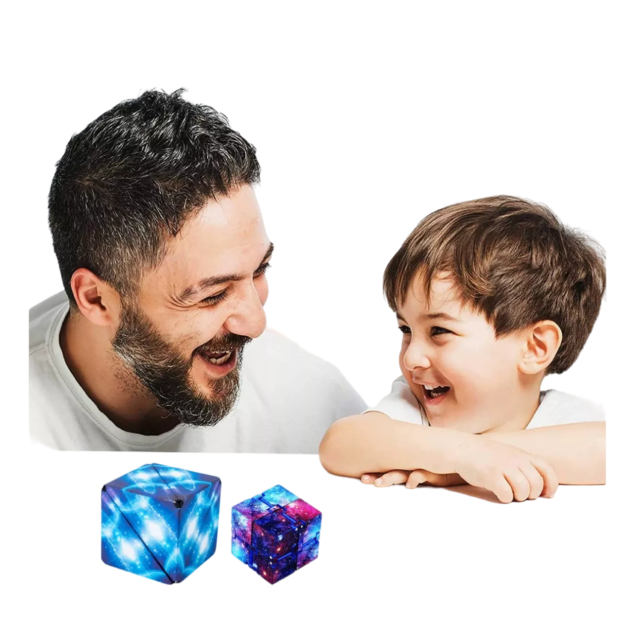 Foto 5 | Cubo Infinito Formas Anti Estres Relajación Puzzle Cielo Estrellado