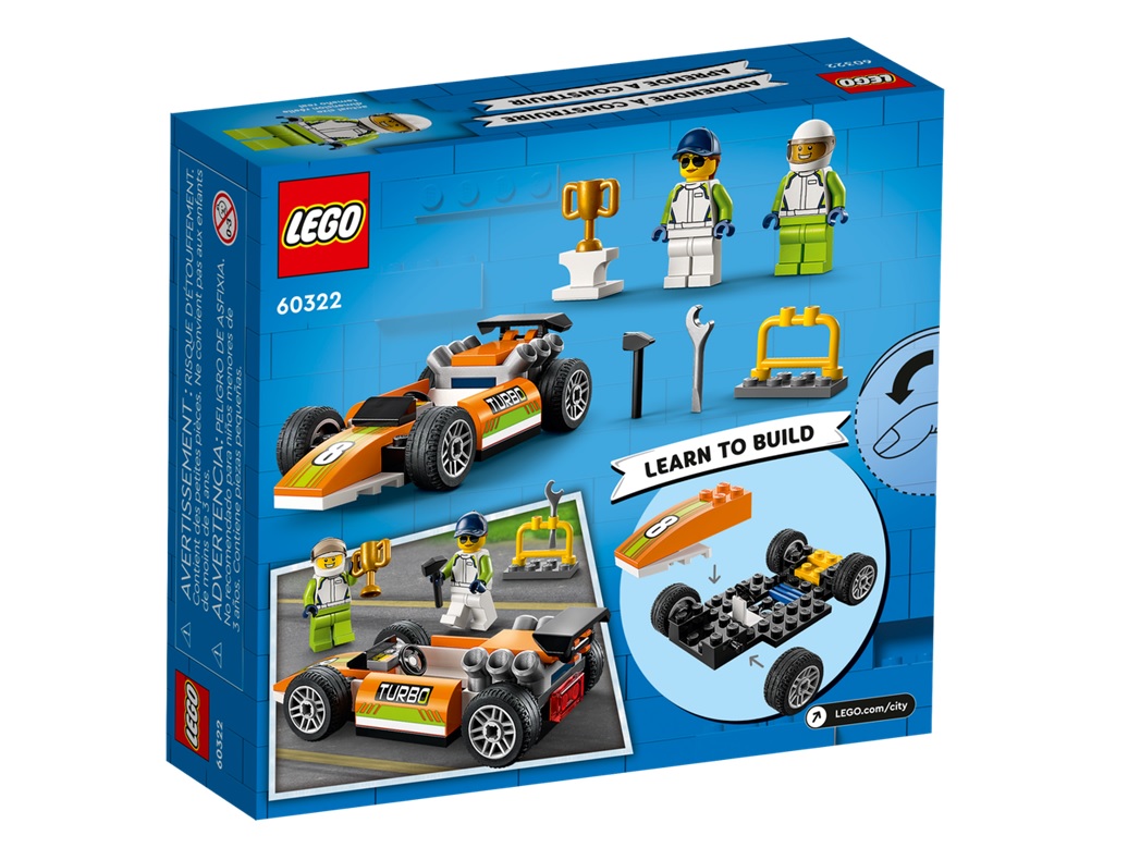 Foto 4 | Set Lego City Coche De Carreras Deportivo 60322