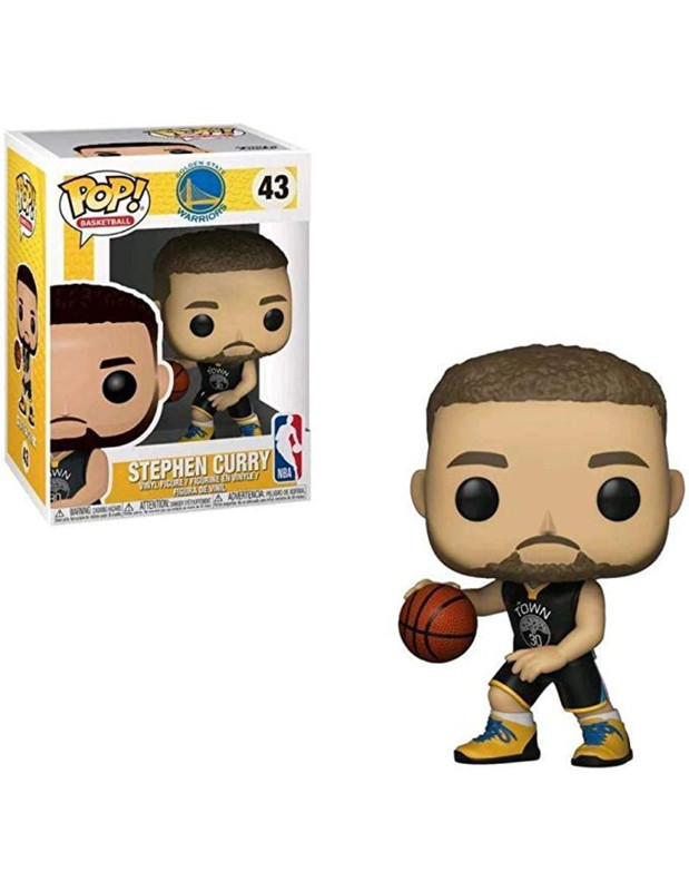Foto 2 pulgar | Figura Funko Pop NBA Warriors Stephen Curry #43