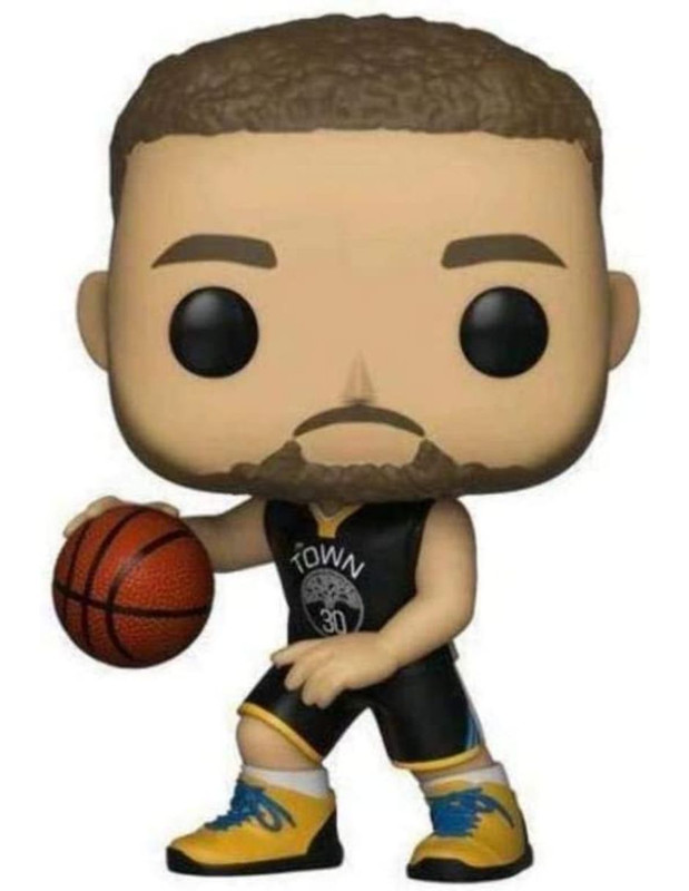 Foto 3 pulgar | Figura Funko Pop NBA Warriors Stephen Curry #43