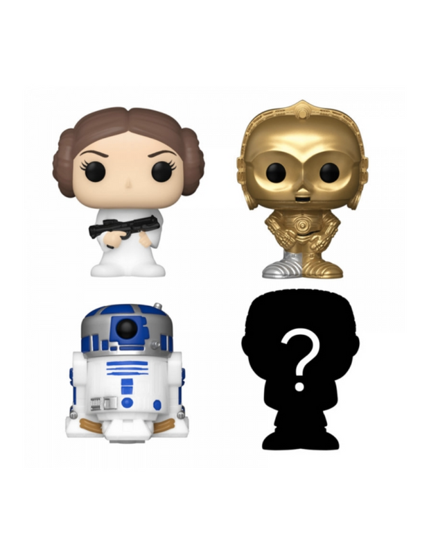 Foto 2 | Figura Funko Pop Bitty Pop Star Wars - Leia 4 Pack