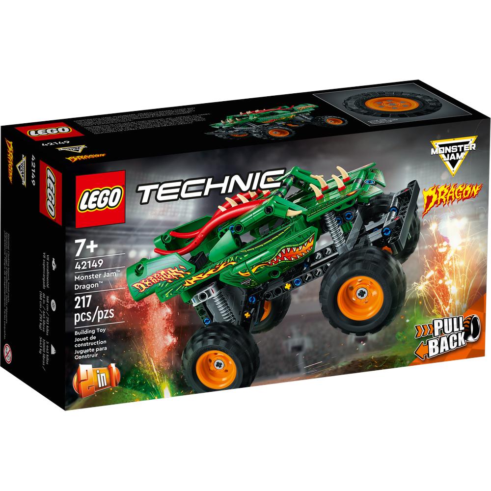 Foto 2 pulgar | Lego Technic Monster Jam Dragon 42149