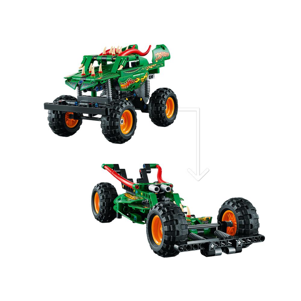 Foto 4 pulgar | Lego Technic Monster Jam Dragon 42149