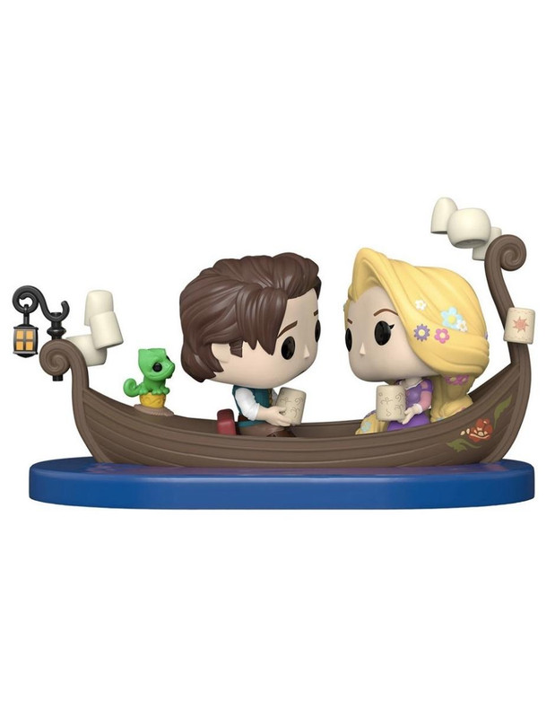Figura Funko Pop Movie Moment: D100-  Rapunzel And Flynn #1324
