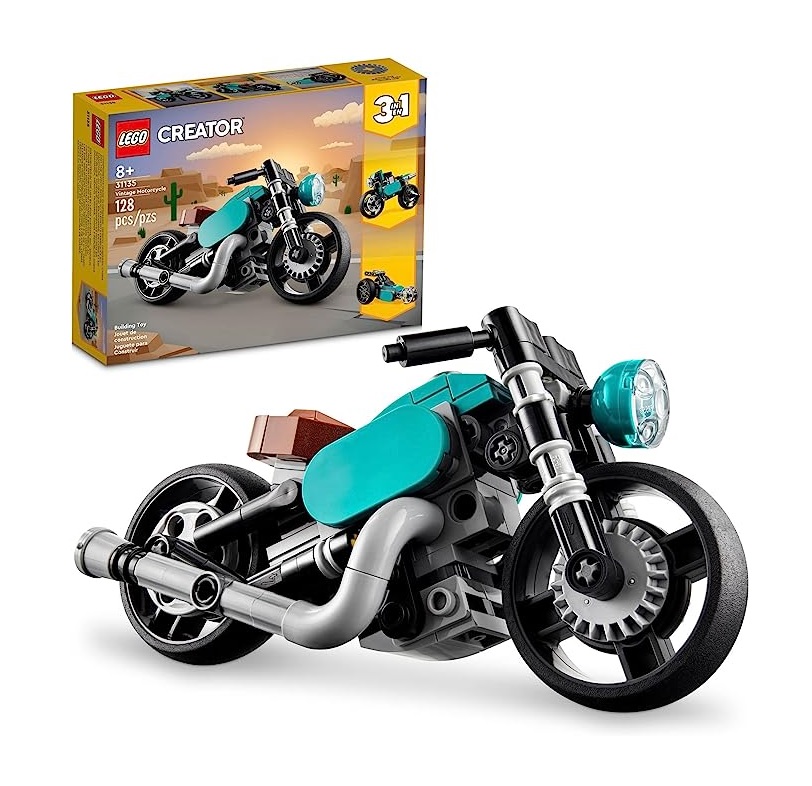 Set de Construcción Lego Creator 31135 Moto Clásica 128 Piezas