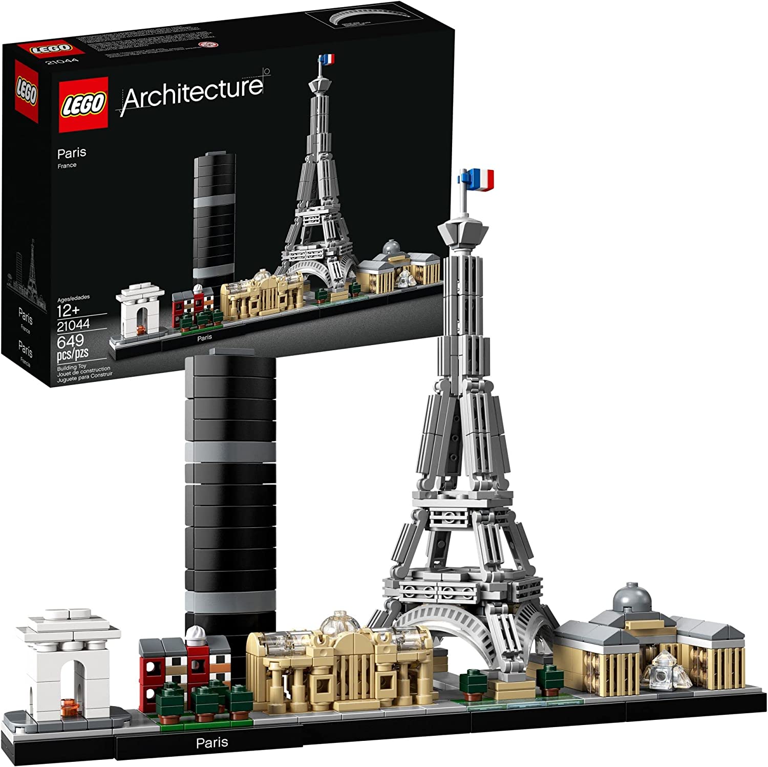 Lego Set Architecture París 21044 Multicolor 649 Piezas
