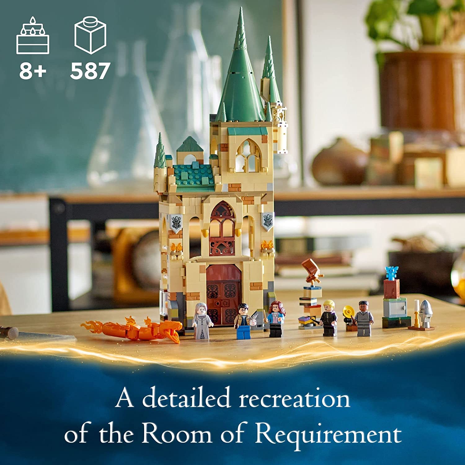 Foto 3 pulgar | Set de Harry Potter Hogwarts Lego Sala de los Requerimientos 76413