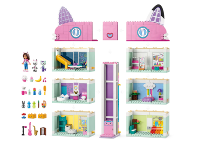 Foto 2 | Lego Gabbys Dollhouse La Casa De Muñecas Gabby 10788