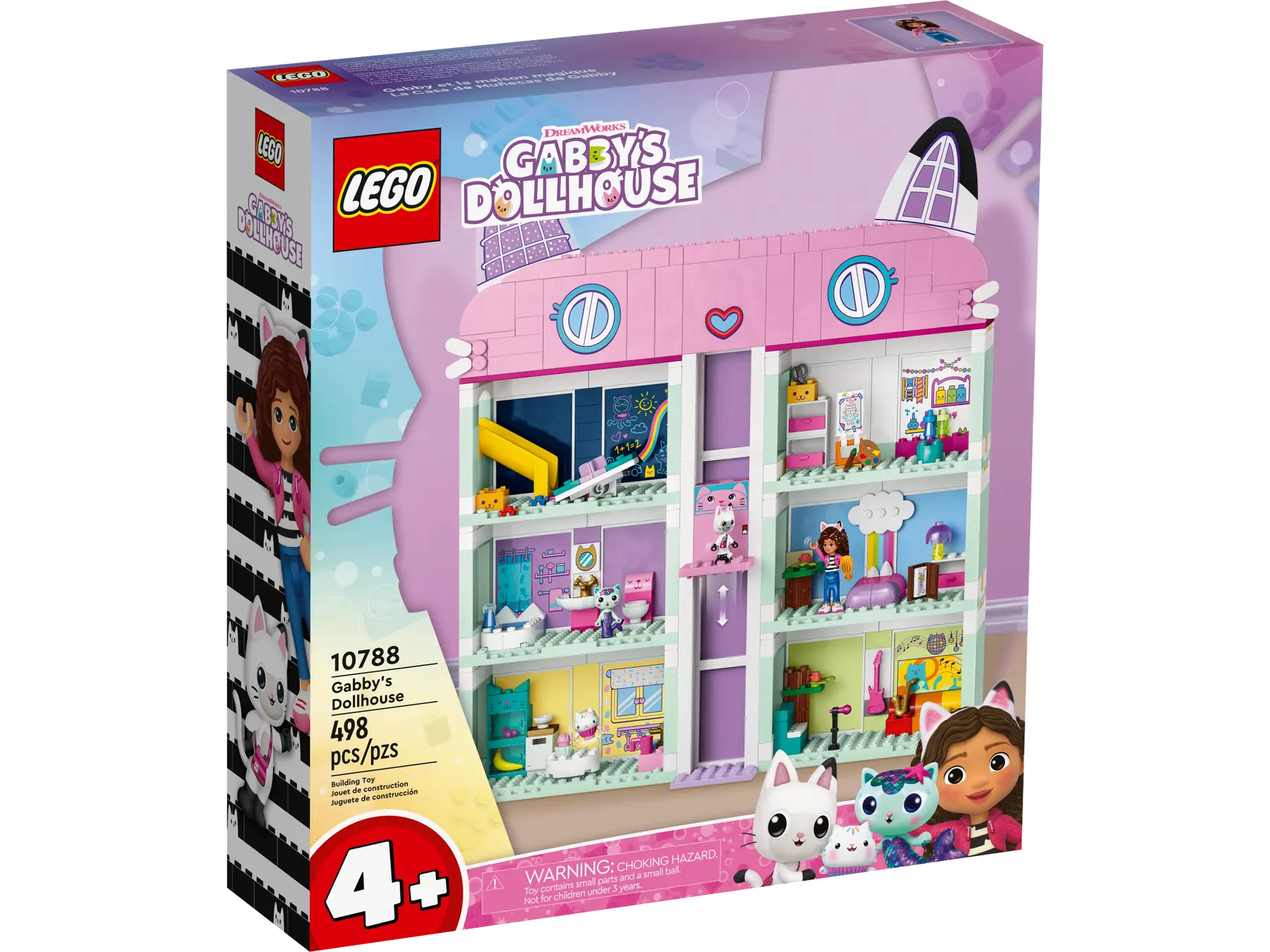 Foto 6 pulgar | Lego Gabbys Dollhouse La Casa De Muñecas Gabby 10788
