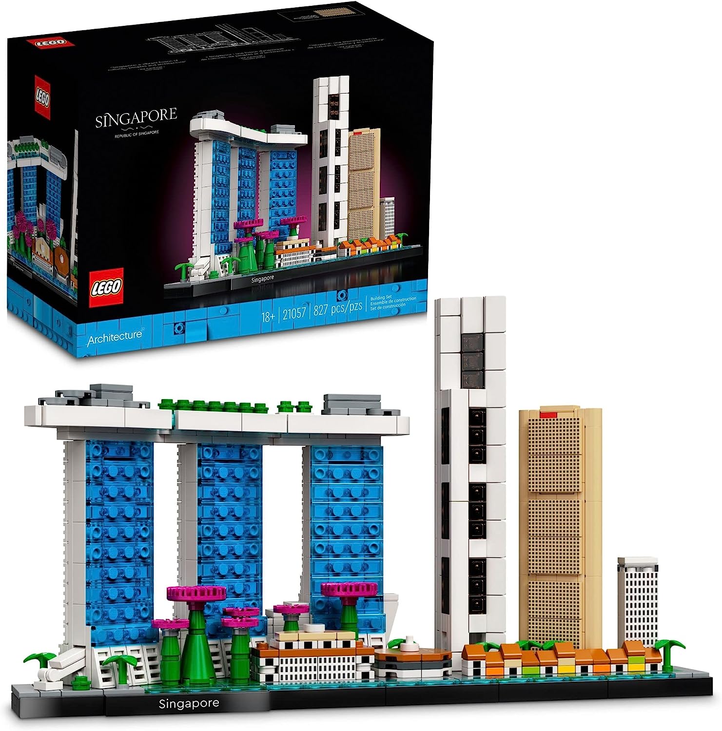 Set de Lego Architecture Singapur 21057