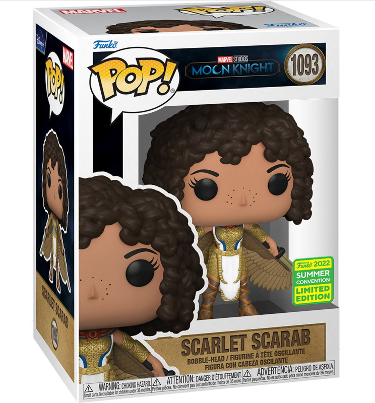 Funko Pop Moon Knight Scarlet Scarab #1093 Summer Convention 2022