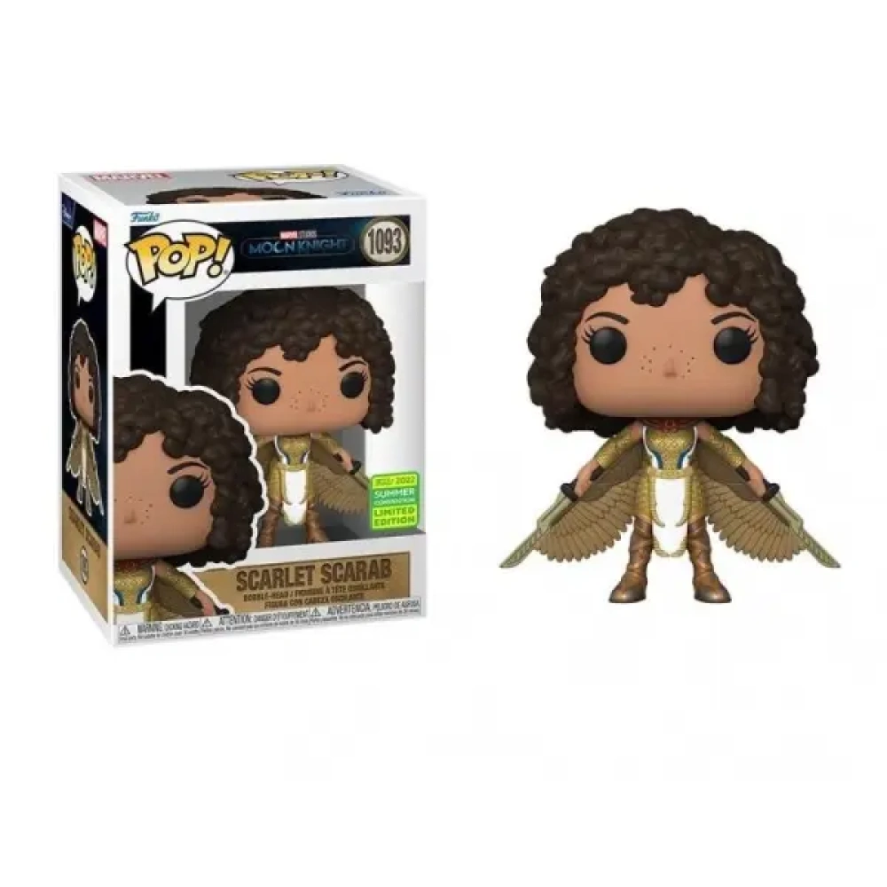 Foto 3 pulgar | Funko Pop Moon Knight Scarlet Scarab #1093 Summer Convention 2022
