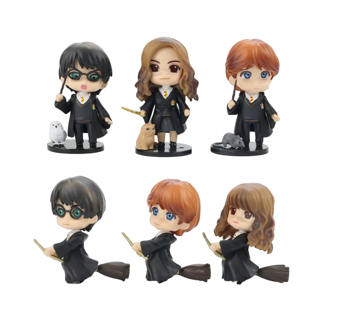 Foto 2 pulgar | Juguetes Figuras Coleccionables Harry Potter 6 Pzs