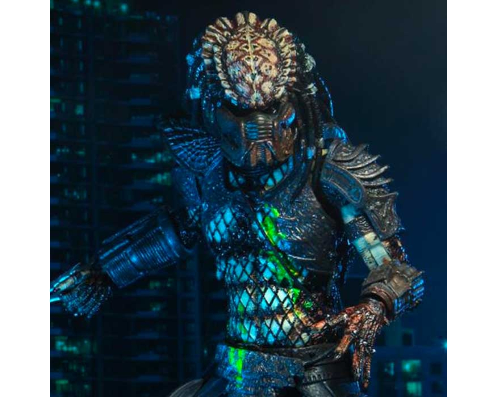 Foto 4 pulgar | Figura Neca Ultimate Predator 2 City Hunter Battle Damaged