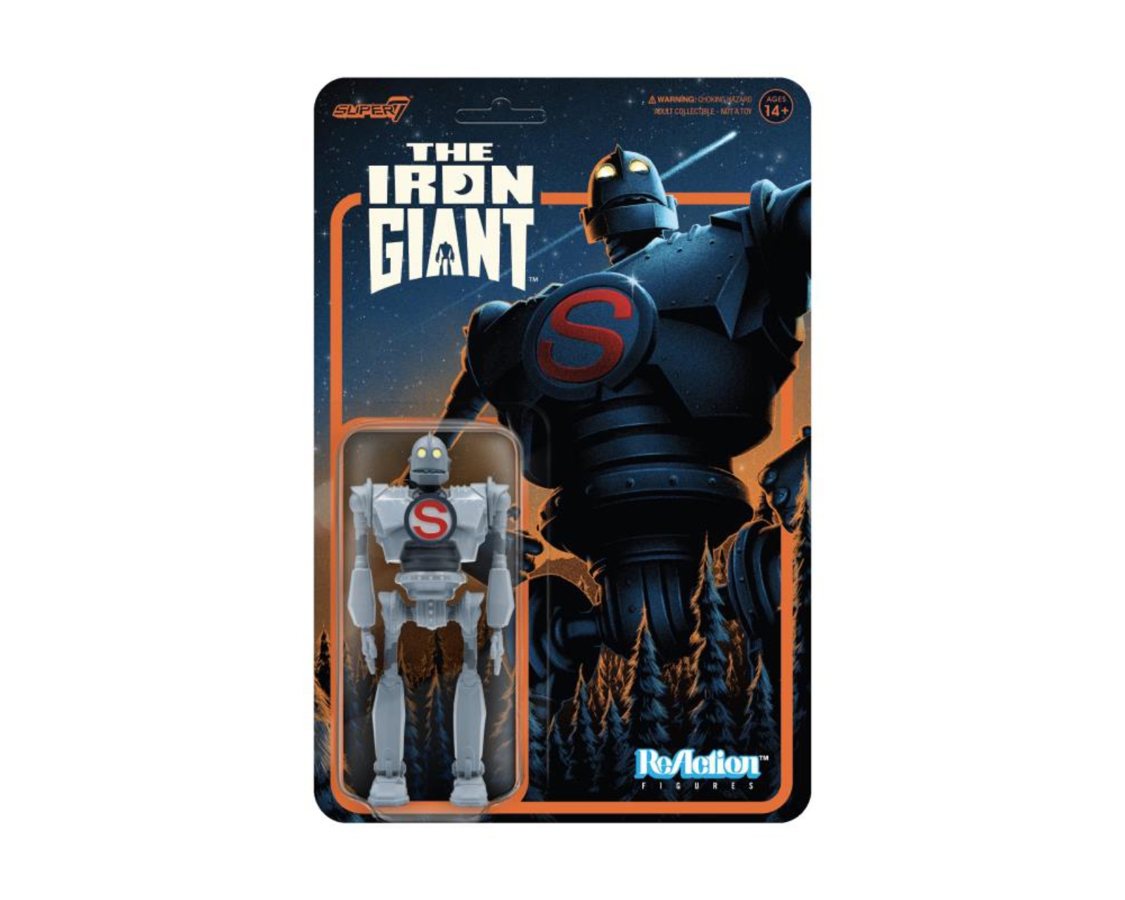 Figura Super 7 Reaction THE IRON GIANT (Superman Version)