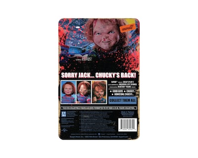 Foto 2 | Figura Super 7 Reaction Child's Play 2: Homicidal Chucky
