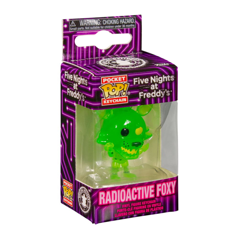 Figura Coleccionable Funko Pop! Keycahin Radiactive Foxy Five Nights At Freddy