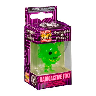 Foto 1 | Figura Coleccionable Funko Pop! Keycahin Radiactive Foxy Five Nights At Freddy
