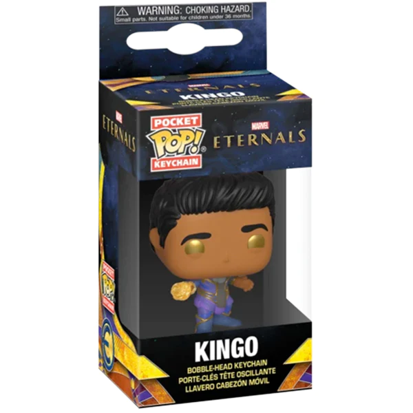 Foto 3 pulgar | Figura Coleccionable Funko Pop! Keycahin Kingo Eternals