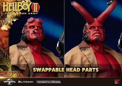 Foto 4 | Estatua Coleccionable Blitzway Hellboy 1:4 De Esala
