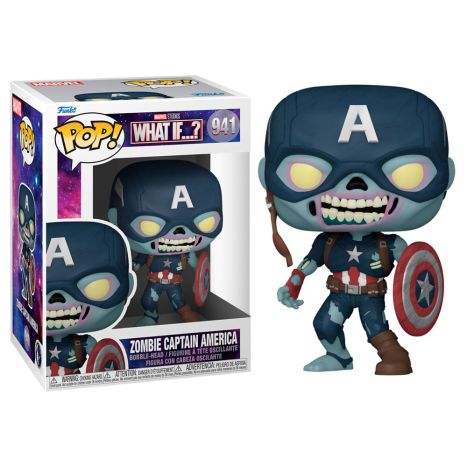 Foto 2 | Funko Pop Captain America Zombie What If...? #941