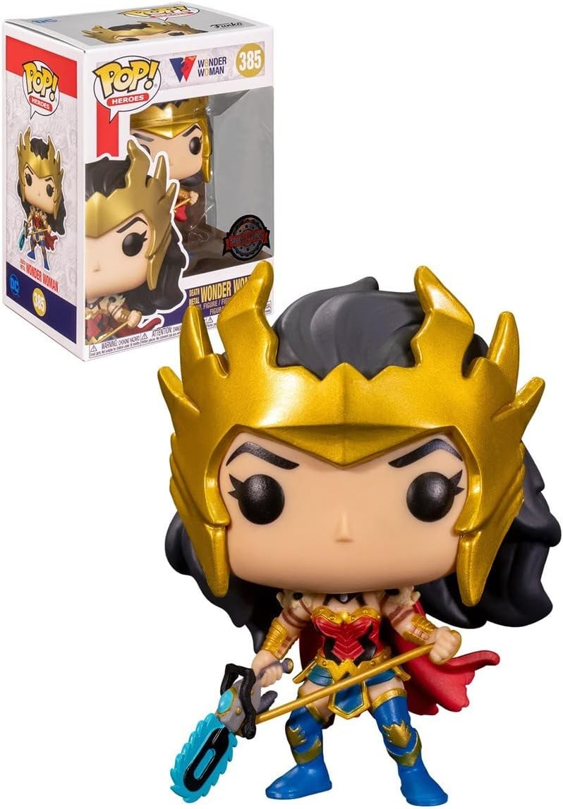 Funko Pop Wonder Woman 80 Years WW Death Metal #385