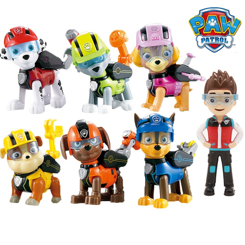 Foto 2 pulgar | Venta Internacional - Set de 7 Personajes de Paw Patrol No Brand